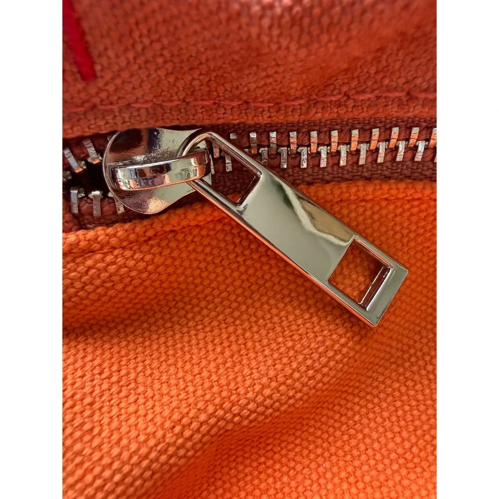 BDG Urban Outfitters Mini Colorblock Canvas Backpack Orange Green Rust Pink Boho
